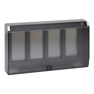 Cadre de boîtier S500 avec couvercle 4 modules 8x K45 aluminium