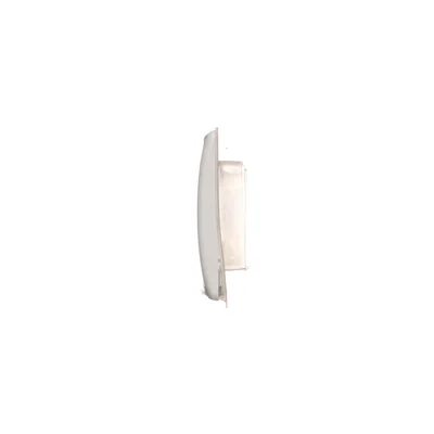 Cadre double pour version étanche aux éclaboussures IP44 avec jeu de joints, blanc