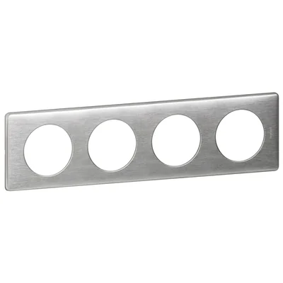 Cadre en aluminium à quatre modules