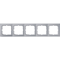 Cadre en aluminium quintuple, verni mat