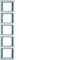 Cadre en aluminium vertical K.5 5 postes