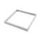 Cadre G-TECH pour montage en surface de panneaux LED 60 x 60 x 6,5 cm (type plaque arrière), sans vis, blanc