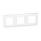 CADRE HORIZONTAL TRIPLE MOSAÏQUE - MODULES 3X2 BLANCS POUR SUPPORT RÉF. N° 0802 53