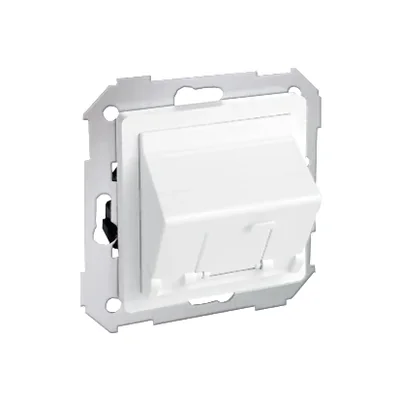 Cadre intérieur blanc avec un pont