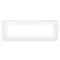CADRE MOSAÏQUE QUADRUPLE HORIZONTAL - 8 MODULES BLANC POUR SUPPORT RÉF. N° 0802 53