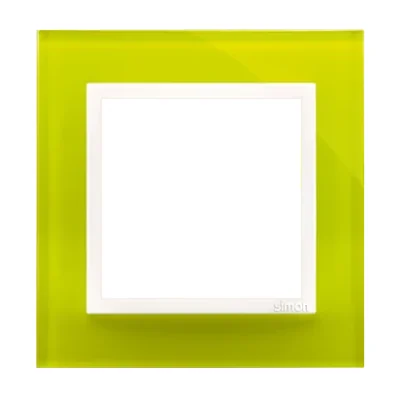 Cadre Nature-Glass 1 volet LIME SORBET IP20/IP44