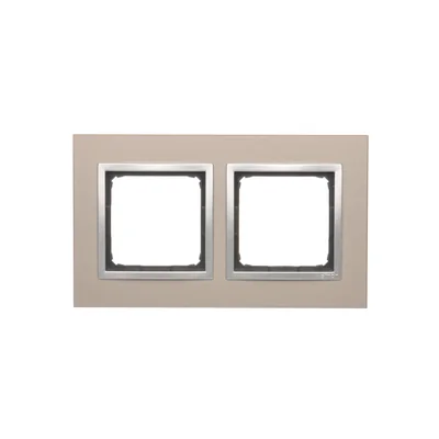Cadre Nature-Metal SATIN GLOW 2 volets IP20/IP44