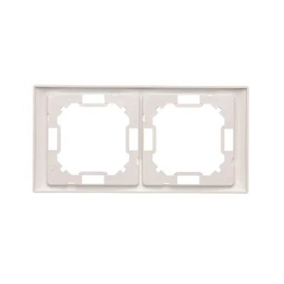 Cadre NEOS 2 volets - universel horizontal et vertical, blanc