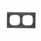 Cadre photo Simon 55 WMDZ-0120xZ-176 Nature à 2 compartiments ; verre gris dépoli