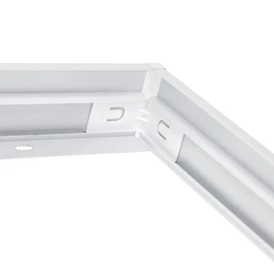 Cadre pour montage en surface des luminaires Algine Slim / Backlight Slim 600x600x43 mm Blanc pliable