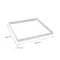 Cadre pour montage en surface des luminaires Algine Slim / Backlight Slim 600x600x43 mm Blanc pliable