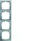 Cadre quadruple - ALUMINIUM MAT