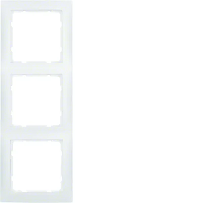 Cadre S.1 3 volets blanc mat