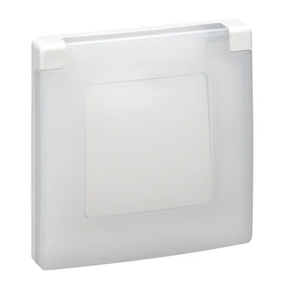 Cadre simple IP44 blanc