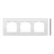 Cadre triple Detail ORIGINAL-premium blanc/base aluminium