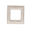 Cadre universel 1 poste pour boîtes en plaques de plâtre IP20 / IP44 or (métallique)