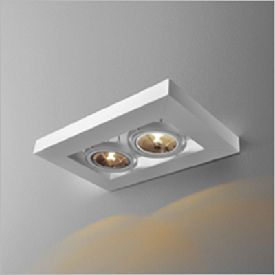 Cadva 2 wall lamp black mat