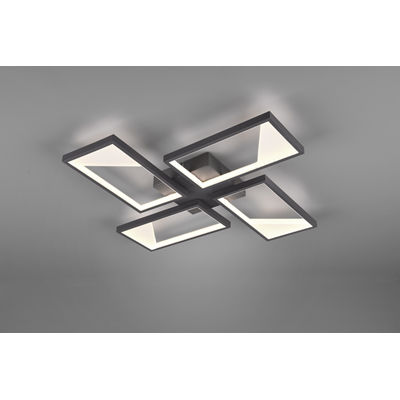 CAFU Ceiling lamp 54.4x54.4cm black