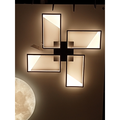 CAFU Ceiling lamp 54.4x54.4cm black