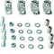 Cage clamps for HA452 4 pieces