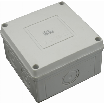 Caja conexiones 111x111x66mm sin prensaestopas IP65 6xP21/16