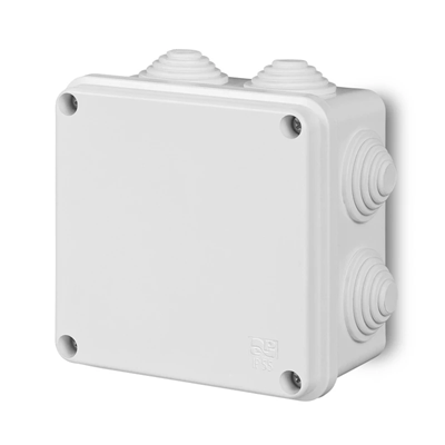 Caja conexiones EP-LUX 118x118x68mm IP55 blanco