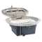 Caja de acero inoxidable IP66 de 4 m
