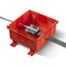 Caja de conector Lightning 208x208x84mm, rojo ladrillo