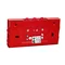 Caja de conexiones contra incendios rectangular E90 3x3x4mm2 103x30x197mm roja