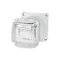 Caja de conexiones de superficie DK 0604 GZ 130x130x77mm con regleta de bornes 4mm IP66 gris