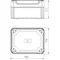 Caja de conexiones T 100 OE HD LGR con tapa elevada