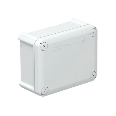 Caja de conexiones T 100 OE sin orificio de entrada