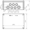 Caja de conexiones T 350 RW con cables