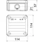Caja de conexiones T-SERIES T60 gris claro