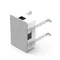 Caja de control para fachada 168x250mm 85-142mm gris