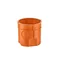 Caja de empotrar Z60DF, fi60mm, naranja intenso