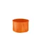 Caja de empotrar Z60KF fi60mm, placa naranja
