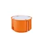Caja de instalación para paredes vacías con tapa interior atornillada P70F fi70mm naranja
