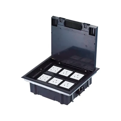 Caja de suelo de 6 m (45x45) de profundidad regulable, para suelo técnico (nivelación opcional) ALANTEC