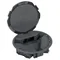 Caja de suelo redonda KF 6×K45 gris