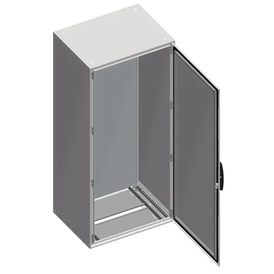 Caja de suelo SM, puerta sólida con placa de montaje 1800x600x300 mm, PanelSeT