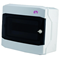 Caja de superficie 12 mod. Puerta transparente IP65 ECH-12PT