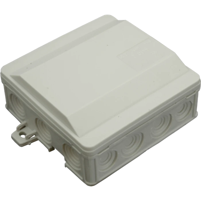 Caja de superficie, carcasa clic hermética, IP54, 90x90x40mm
