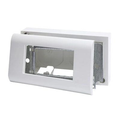 Caja de superficie de 4 módulos