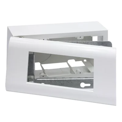 Caja de superficie de 4 módulos