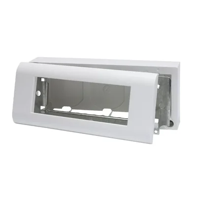 Caja de superficie de 6 módulos