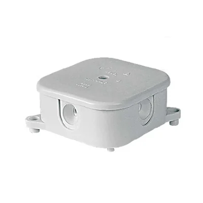 Caja de superficie sin inserto 85x85x40mm IP44 blanco