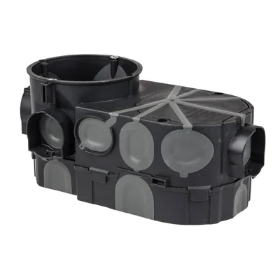 Caja empotrada E550 negra
