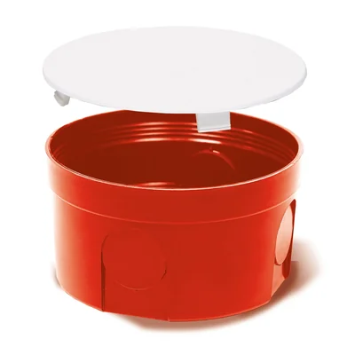 Caja empotrada PO-80F PRO IP 20 - rojo ladrillo