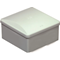 Caja hermética 80x80x40mm IP44 gris